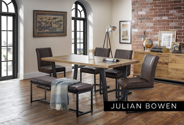 At Christmas there's always room for that extra bottom round the table! SAVE an Extra £50 on 2 or more products in our Julian Bowen Range. 